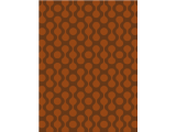 Alfombra Vinilica  Q-Carpet Bubble Marrone Bordeaux